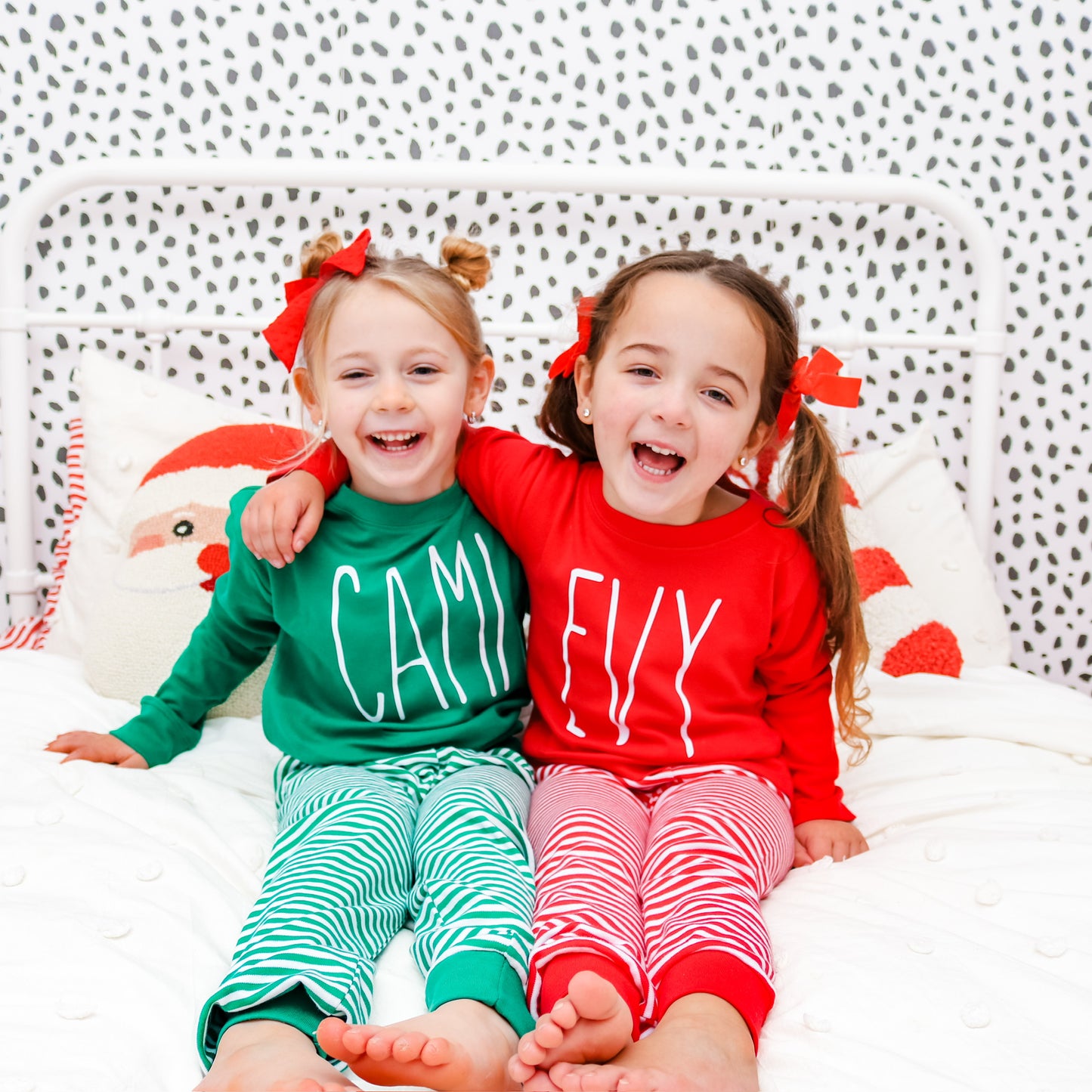 Kid's Personalized Christmas Pajamas