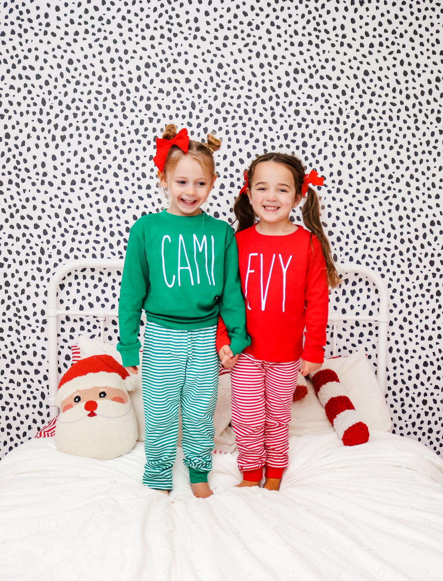 Kid's Personalized Christmas Pajamas