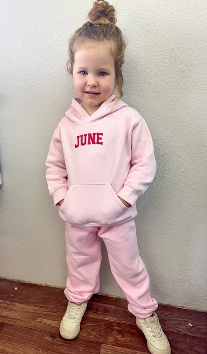 Personalized Toddler Fleece Hoodie & Jogger Set