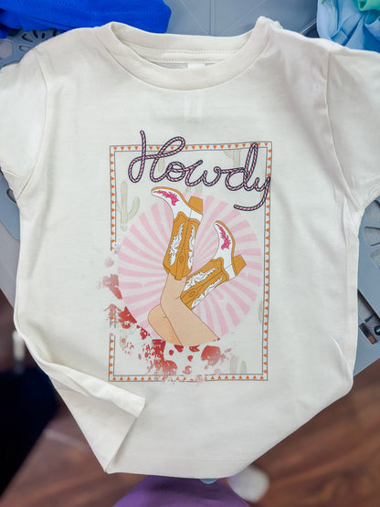 Howdy Cowgirl Graphic Tee