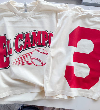 Boxy Rally Tank with Oversized Number