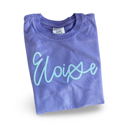 Youth Personalized Puff tee