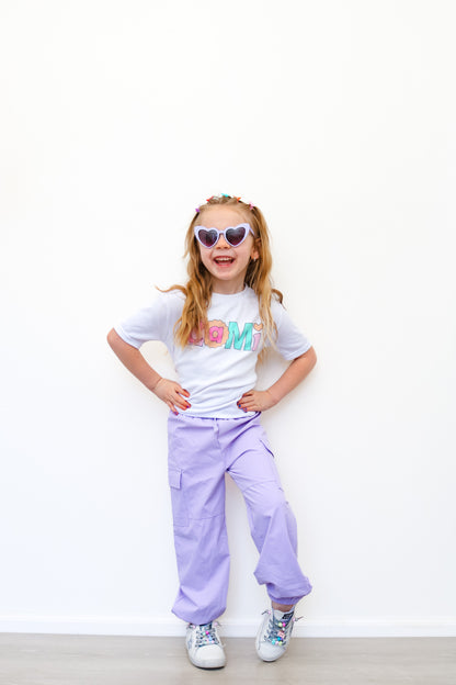 Bright Retro Alpha Name Top