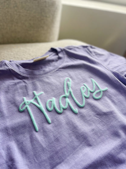 Youth Personalized Puff tee