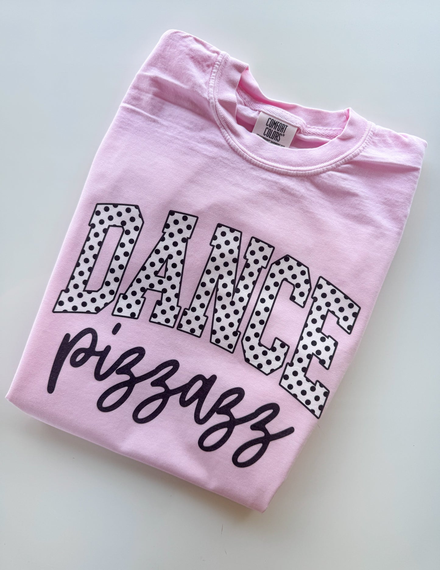 Dance Pizzazz Polka Dot Comfort Colors - Youth & Adult