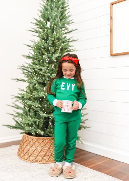 Kid's Personalized Christmas Pajamas