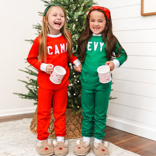 Kid's Personalized Christmas Pajamas