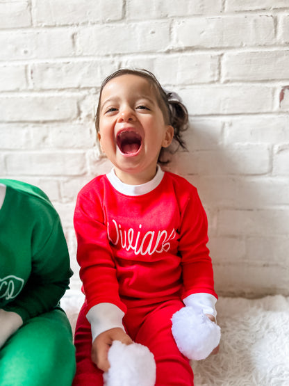 Kid's Personalized Christmas Pajamas