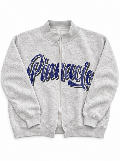 Custom Mock Neck Sweatshirt Cardigan