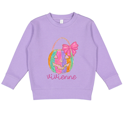 Pink Pumpkin Sweatshirt