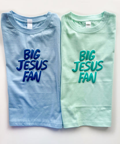 Big Jesus Fan Kids Shirt
