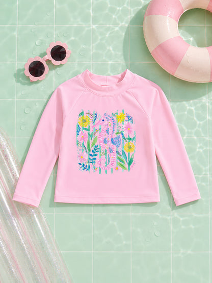 Coastal Aesthetic Rash Guard