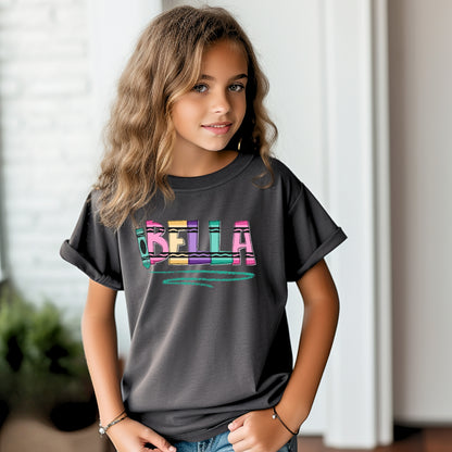 Crayon Name Tshirt