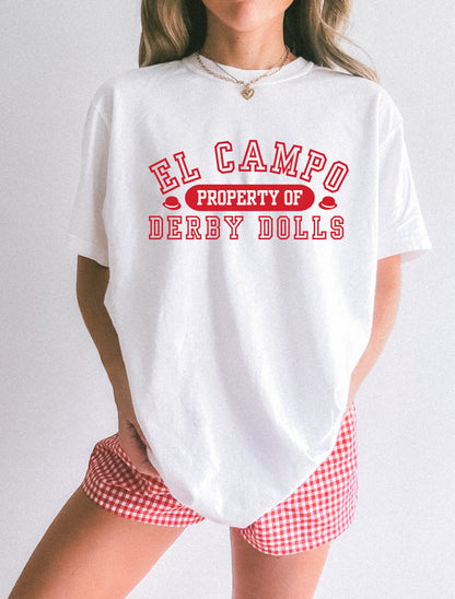 I Love My Derby Doll Sweatshirt or Tshirt