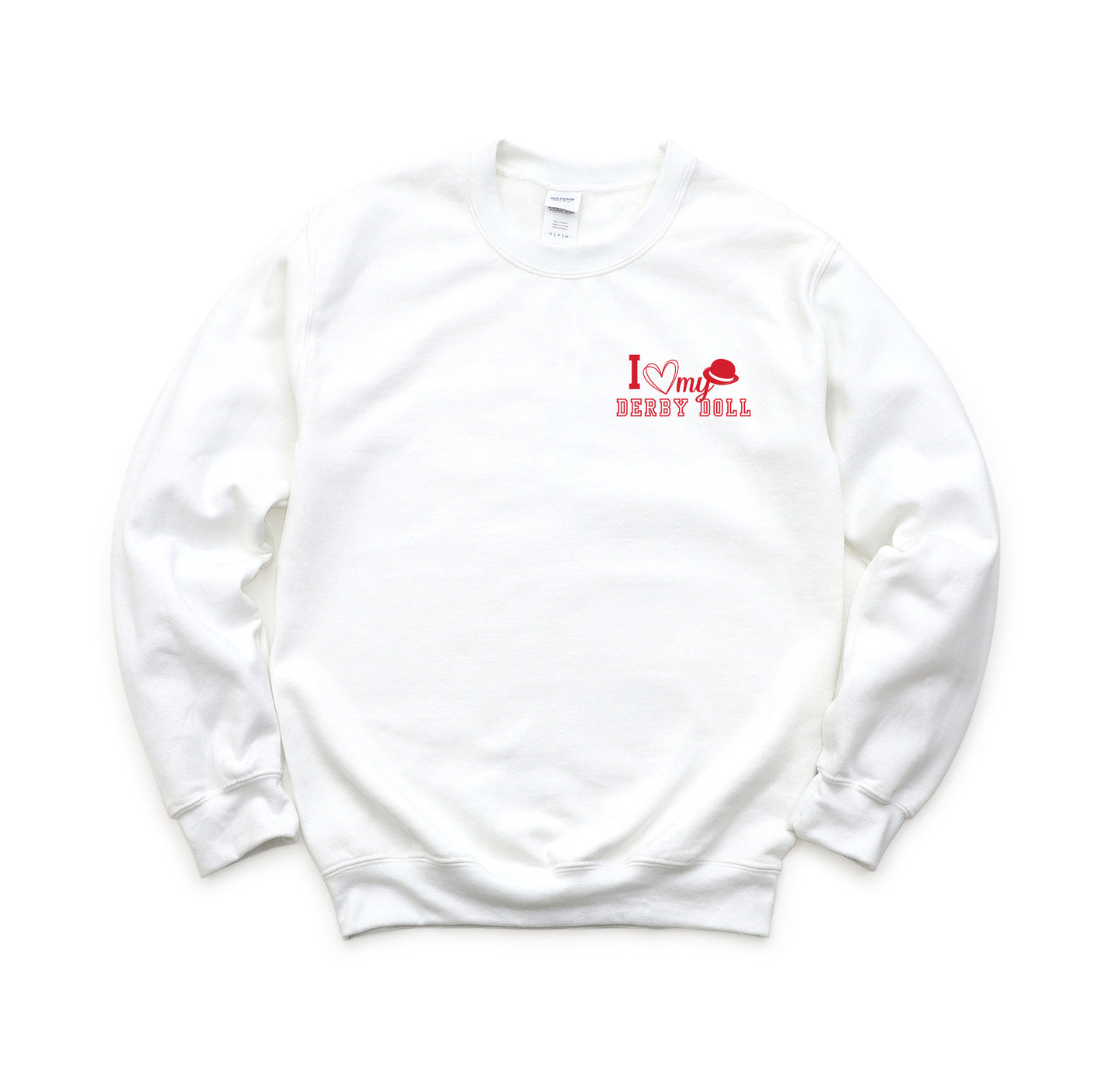 Derby Dolls Mock Neck, Sweatshirt or Tshirt