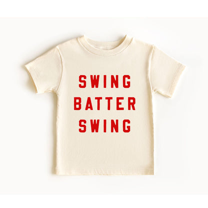 Swing Batter Swing Sweatshirt or T-Shirt - Any Color Font