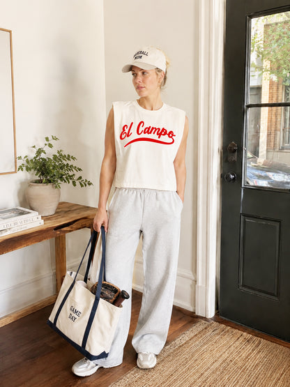 Boxy Rally Tank with Oversized Number