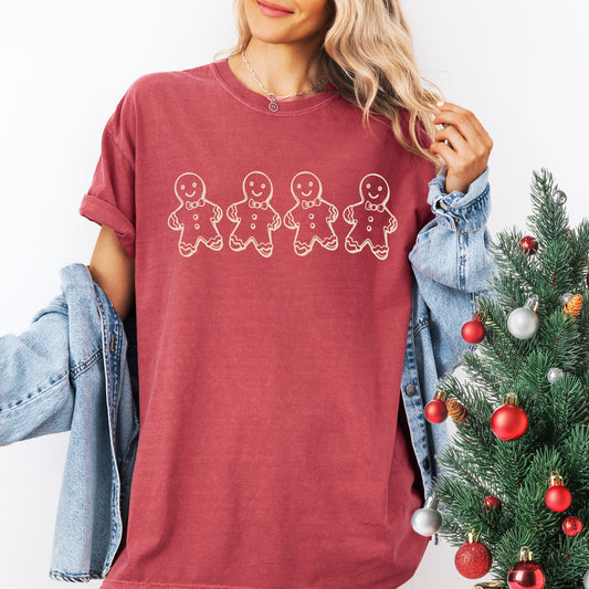 Gingerbread Graphic Comfort Colors Tee