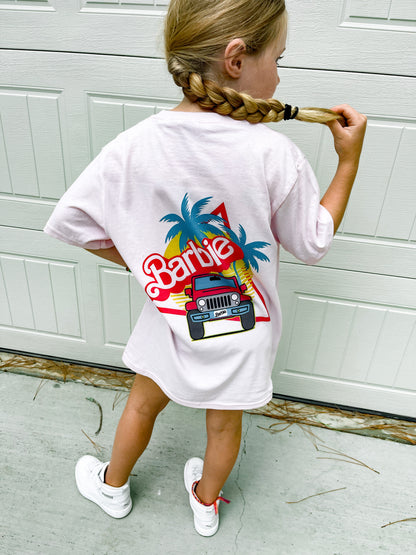 Barbie Jeep tee