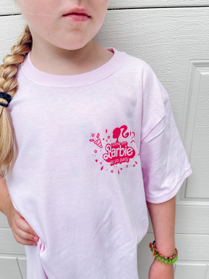 Barbie Jeep tee