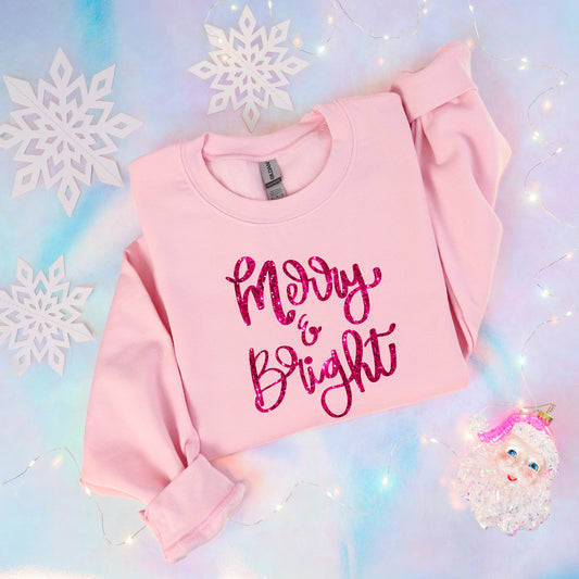 Merry & Bright Graphic Sweatshirt