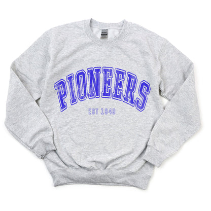 Pioneers Varsity Letter Sweatshirt