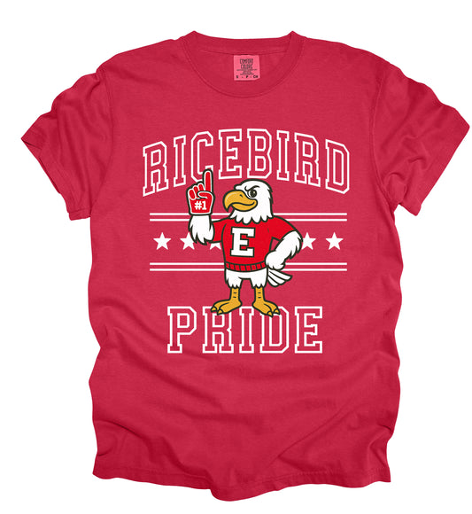 Ricebird Pride Tee | Ricky Ricebird Mascot Shirt