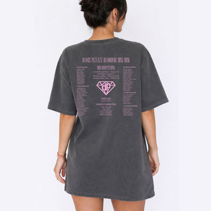 Shine Bright -Dance Pizzazz Competition Roster Adult Tshirt