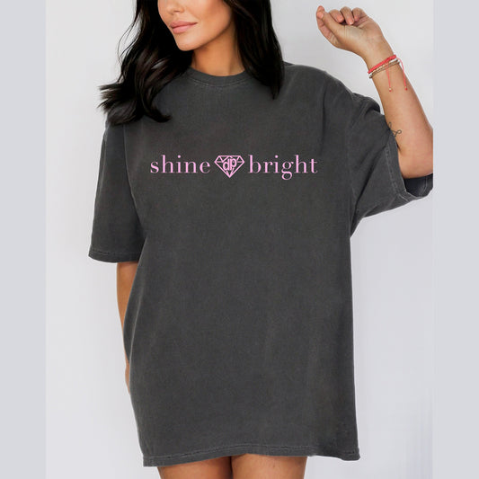 Shine Bright -Dance Pizzazz Competition Roster Adult Tshirt