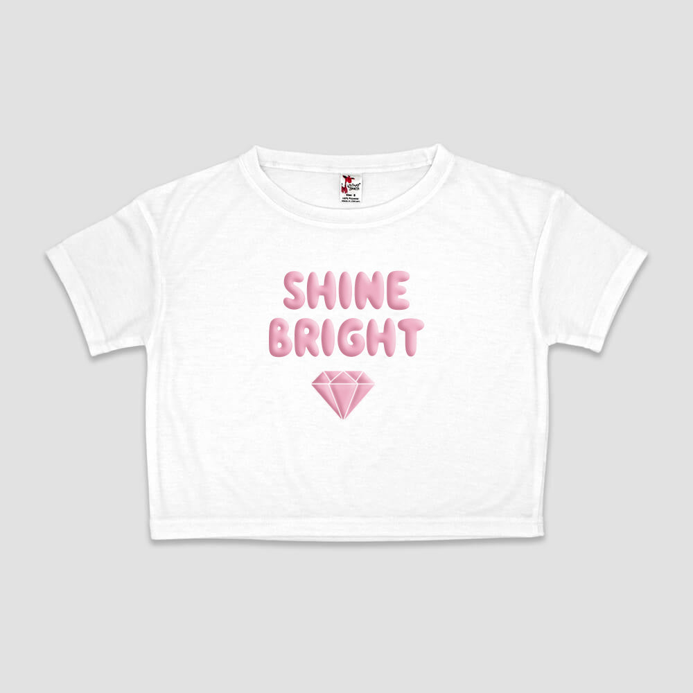 Shine Bright Youth Crop Top