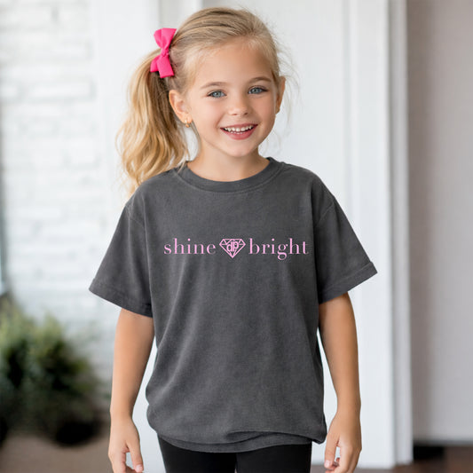 Shine Bright - Dance Pizzazz Competition Roster Youth Tshirt