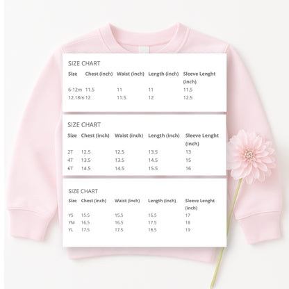 Dance Pizzazz - Pale Pink Crewneck Sweatshirt - Youth & Adult