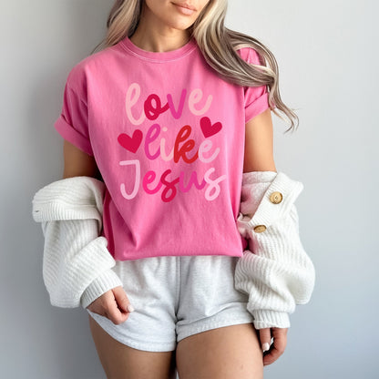 Love Like Jesus Tee or Crewneck Sweater