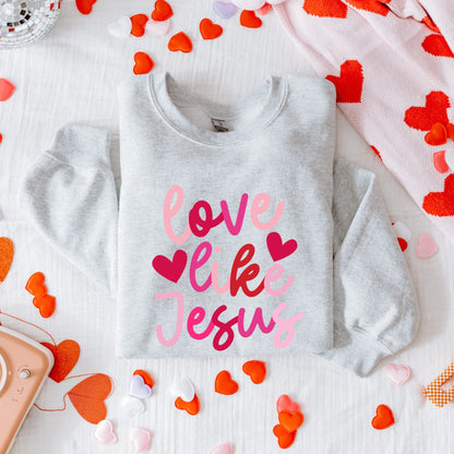 Love Like Jesus Tee or Crewneck Sweater