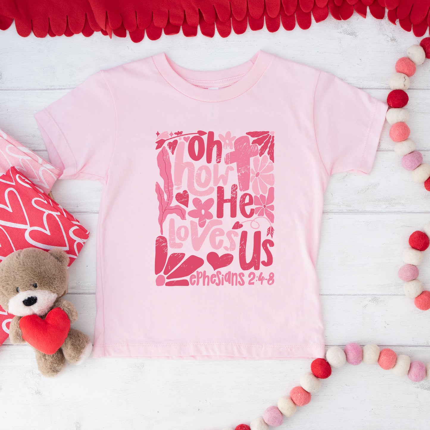 Oh How He Loves Us Kid's Tee