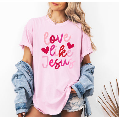 Love Like Jesus Tee or Crewneck Sweater