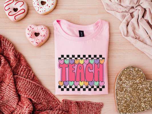 Teacher Valentine's Tshirt Sale