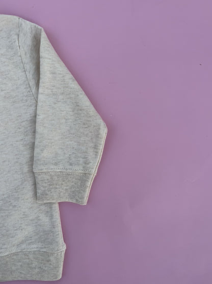 Candy Heart Initial Pullover