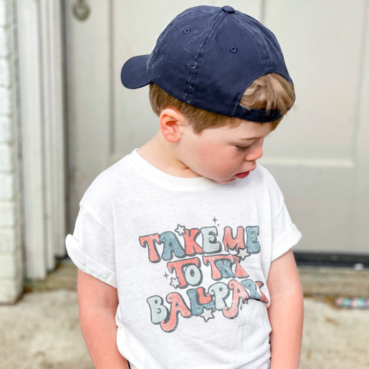 Kids Take Me to the Ballpark Tee