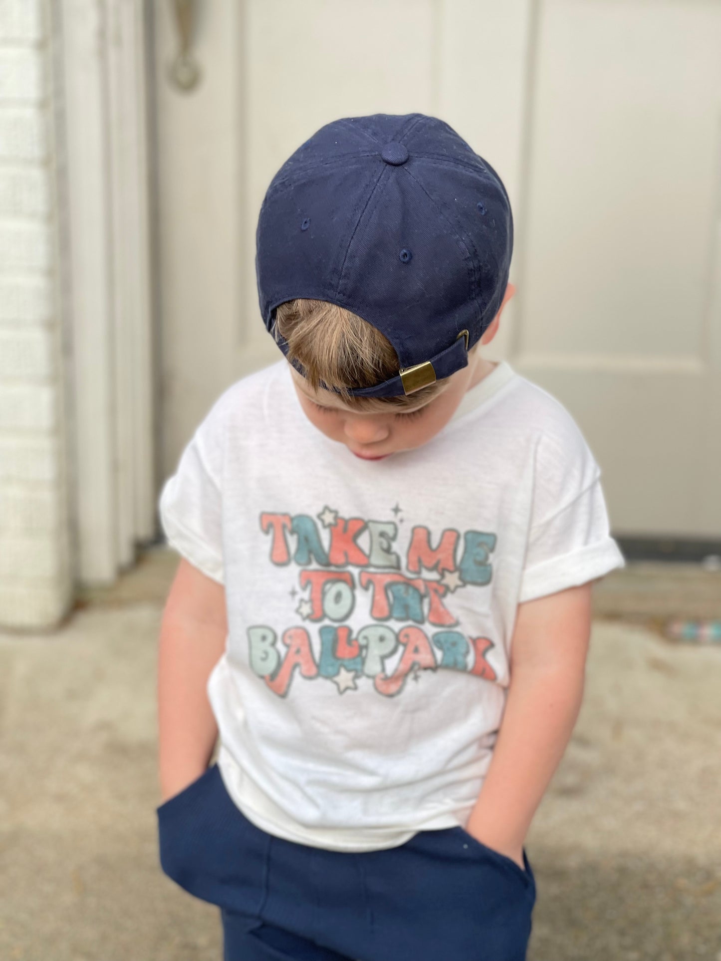 Kids Take Me to the Ballpark Tee