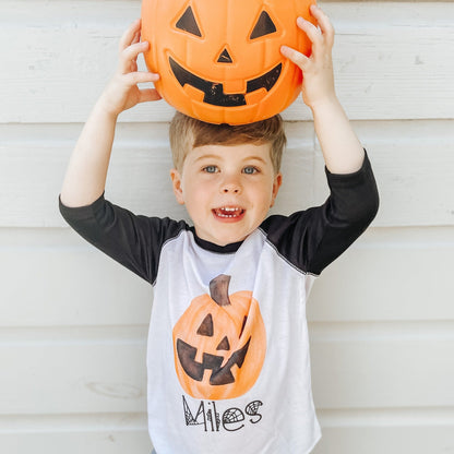 Personalized Jack-O-Lantern Tee