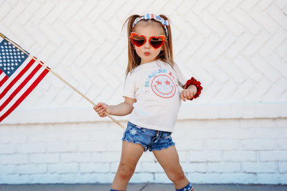 American Babe Smile Face Tee