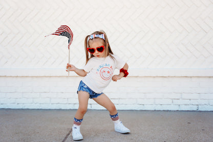 American Babe Smile Face Tee