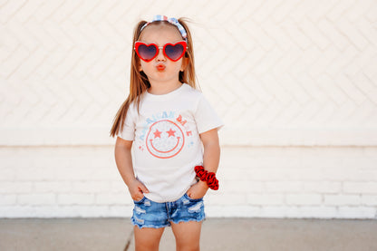 American Babe Smile Face Tee