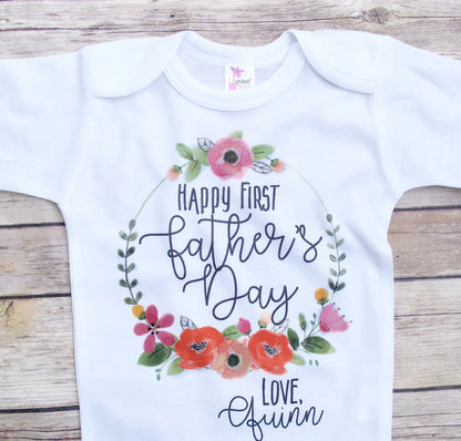 First Father's Day Top