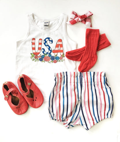 Girl's USA tank