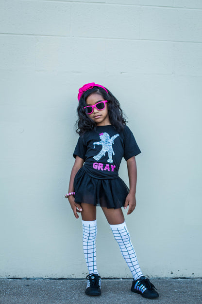 Girls Mummy Personalized Halloween Shirt
