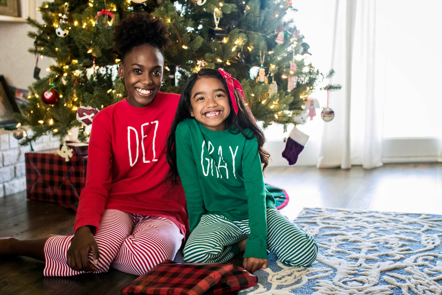 Kid's Personalized Christmas Pajamas