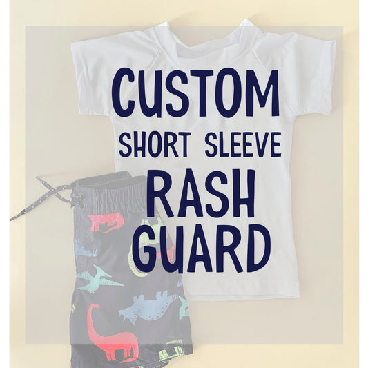 Custom Short Sleeve Rash Guard